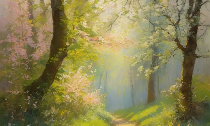 zámek Hluboš – spring