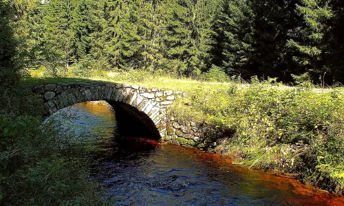 Soubor plavebních kanálů na Šumavě