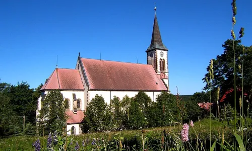 Kostel Nejsvětějšího Srdce Ježíšova ve Vejprtech