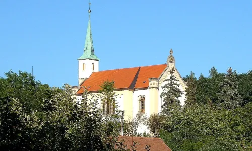 evangelický kostel v Dvakačovicích