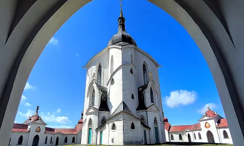 Poutní kostel svatého Jana Nepomuckého na Zelené hoře