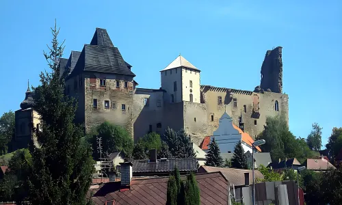 hrad Lipnice nad Sázavou