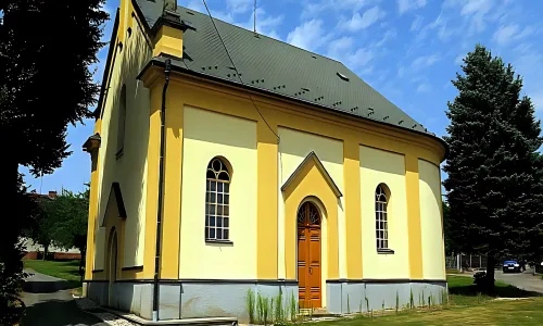 evangelický kostel ve Džbánově