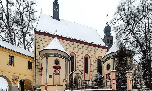 kostel svaté Kateřiny v Jindřichově Hradci
