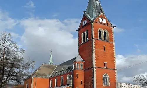 Červený kostel v Teplicích