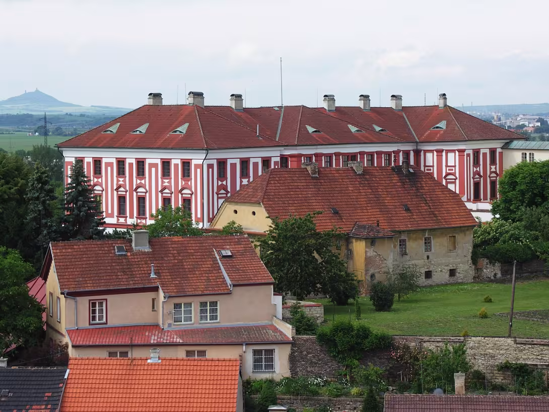 Dnešní pohled – Biskupská rezidence v Litoměřicích