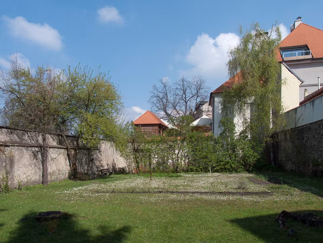 Dnešní pohled – Biskupská zahrada