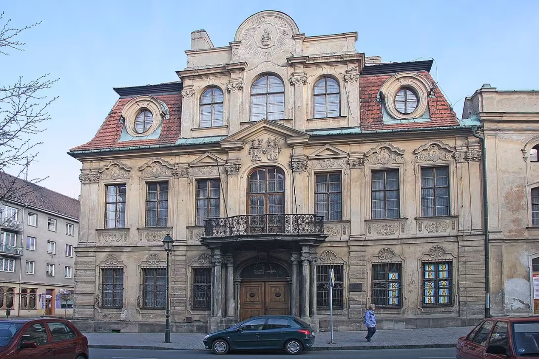 Dnešní pohled – Blücherův palác