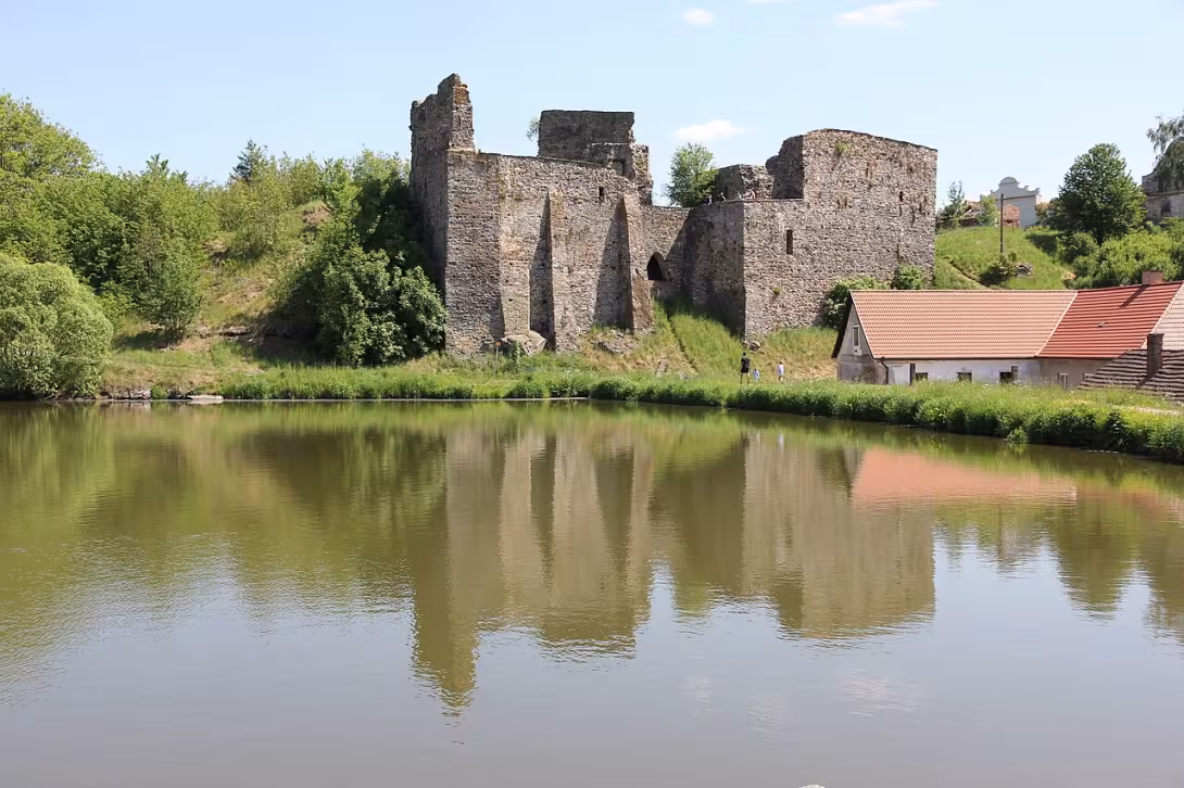 Dnešní pohled – Borotín