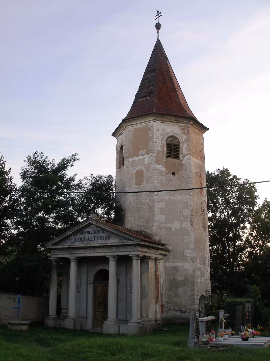 Dnešní pohled – Collaltovská hrobka