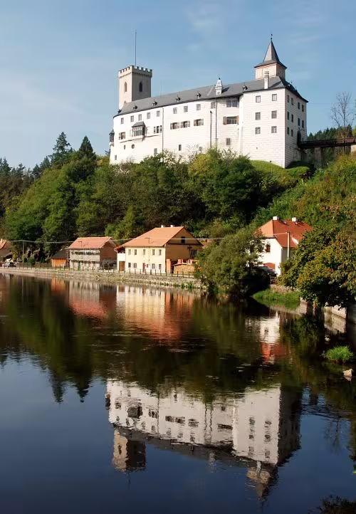 Dnešní pohled – Rožmberk (Rožmberk nad Vltavou)