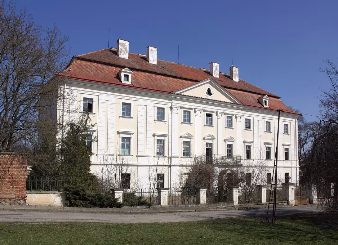 Dnešní pohled – Zámek Tulešice