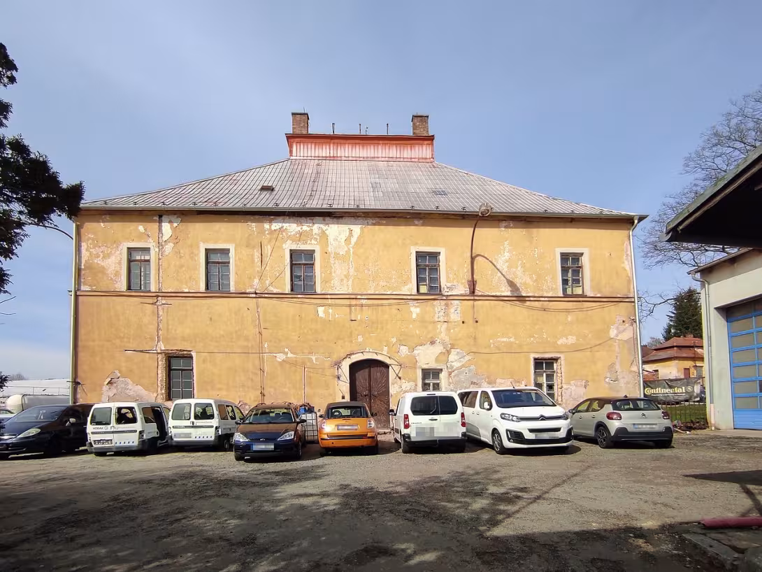 Dnešní pohled – Zámeček Rudolfov
