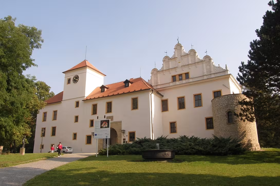 Dnešní pohled – zámek Blansko