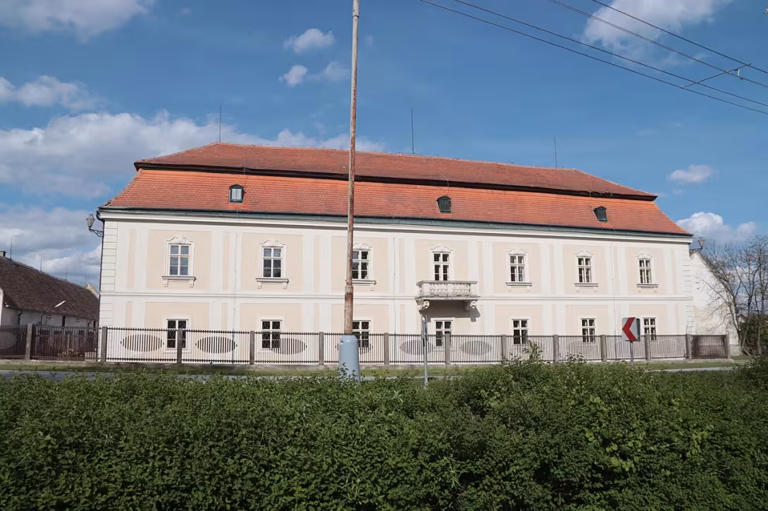 Dnešní pohled – zámek Litohoř