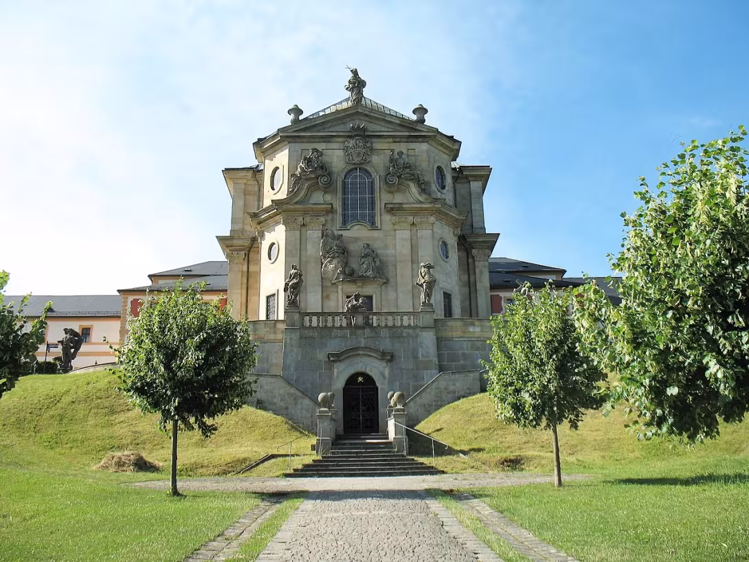 Dnešní pohled – Kostel Nejsvětější Trojice (Kuks)