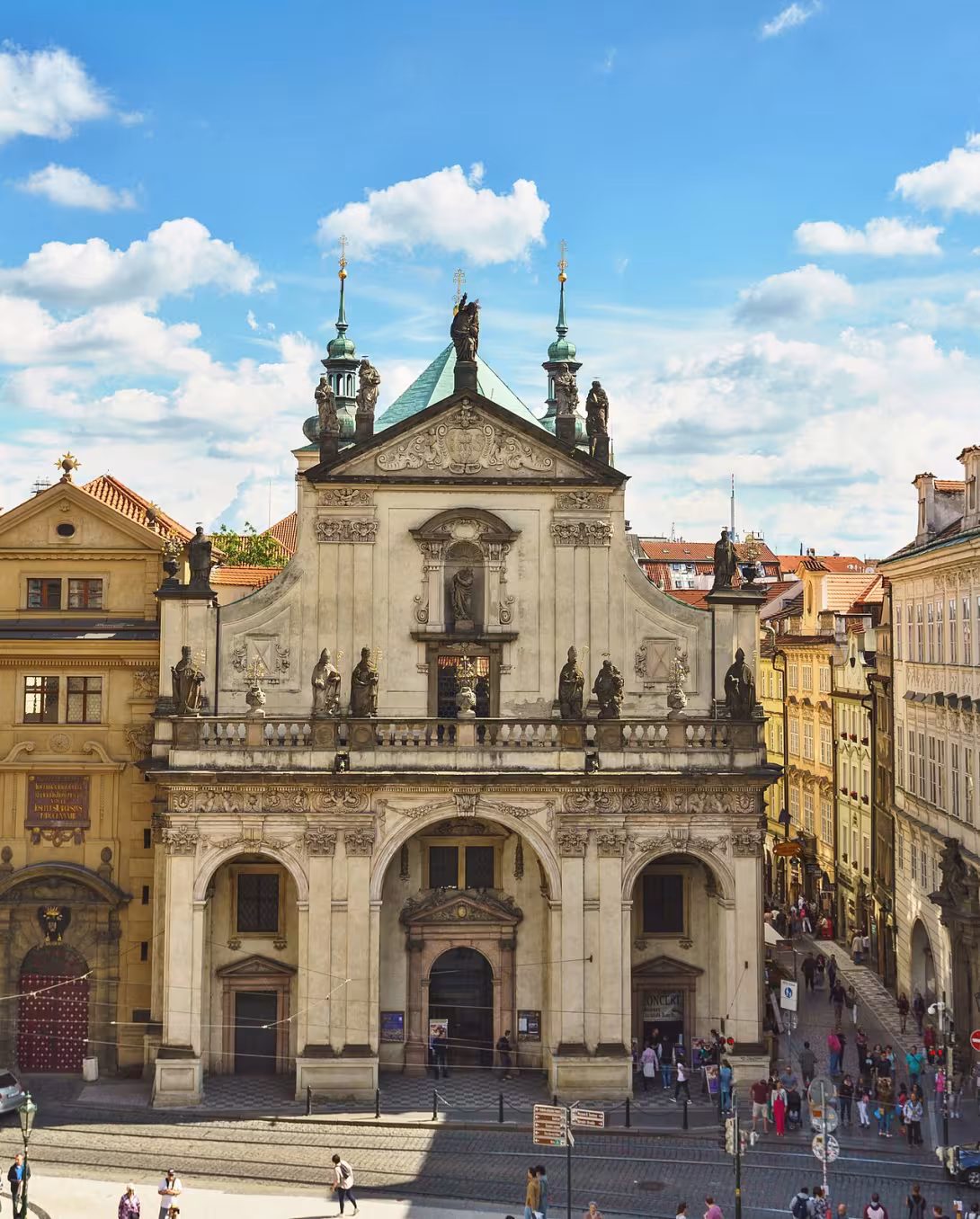Dnešní pohled – Kostel Nejsvětějšího Salvátora na Starém Městě
