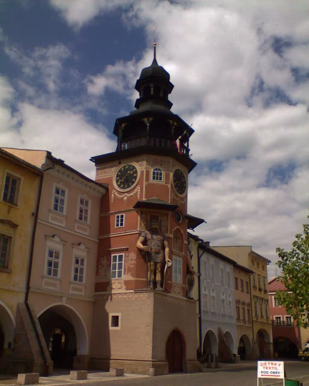 Dnešní pohled – Radnice