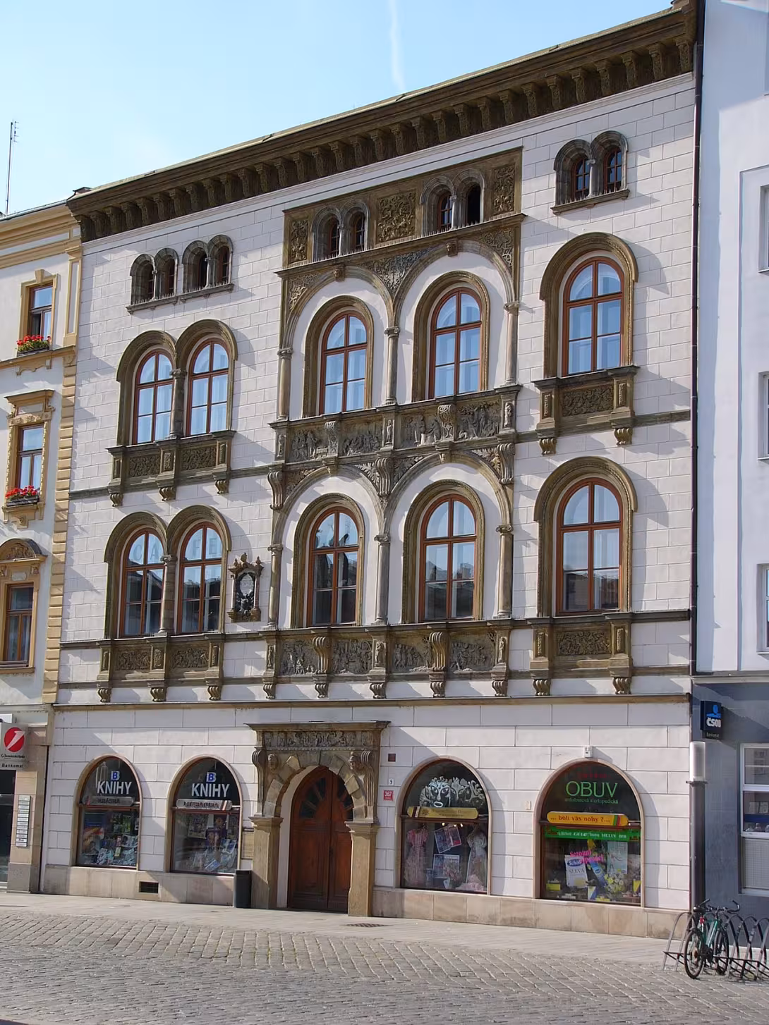 Dnešní pohled – Edelmannův palác