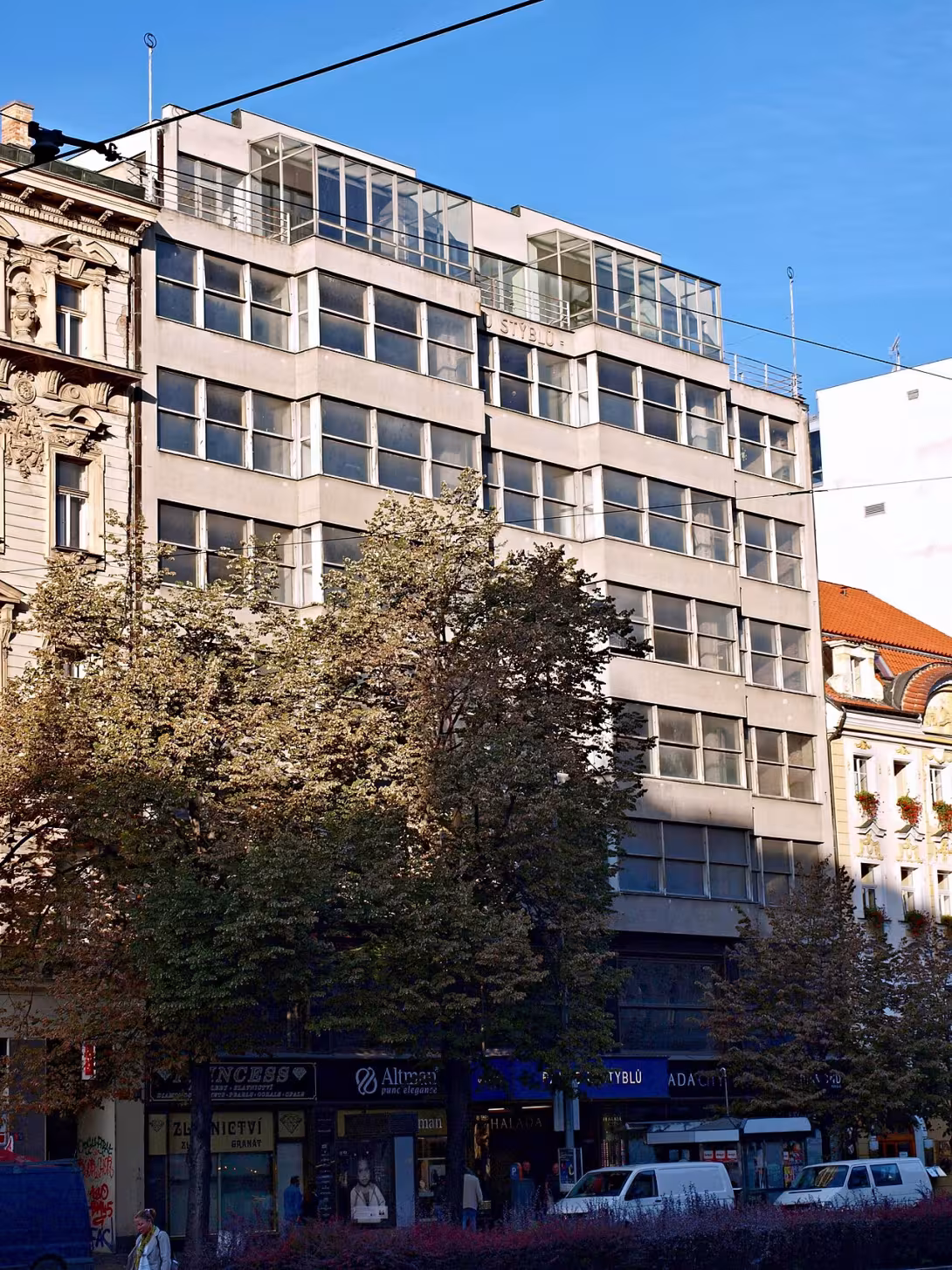 Dnešní pohled – Palác U Stýblů