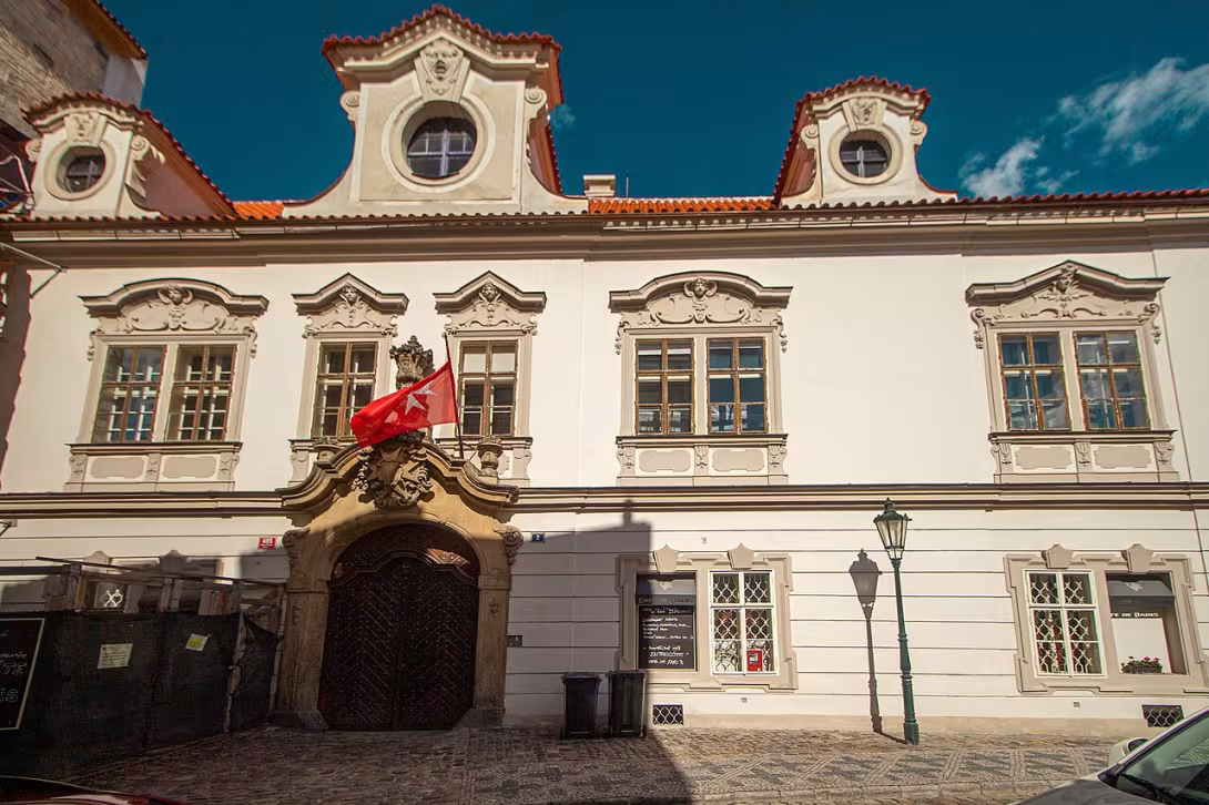 Dnešní pohled – Velkopřevorský palác