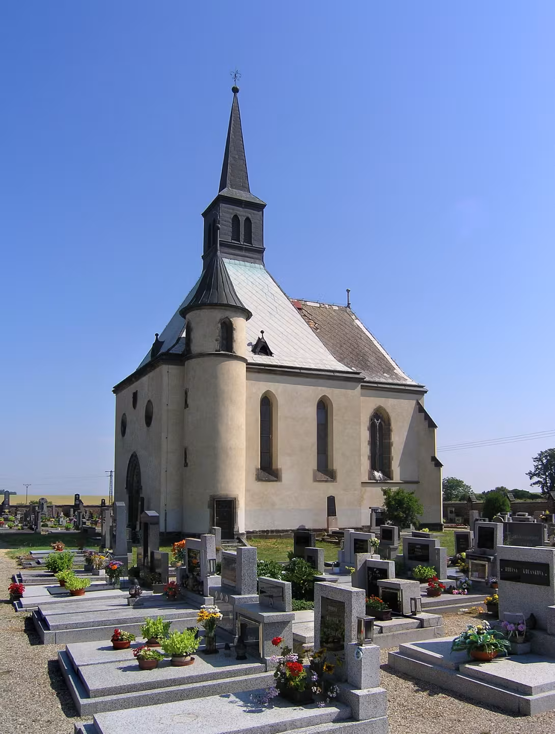 Dnešní pohled – Hřbitovní kaple svatého Prokopa
