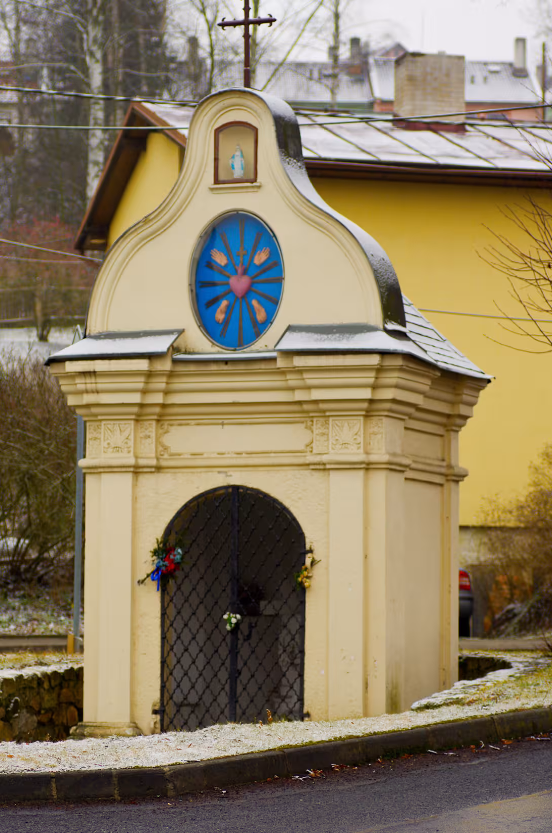 Dnešní pohled – Kaple Panny Marie (Loket)