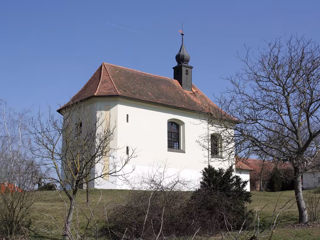 Dnešní pohled – Kaple svatého Floriana (Tulešice)