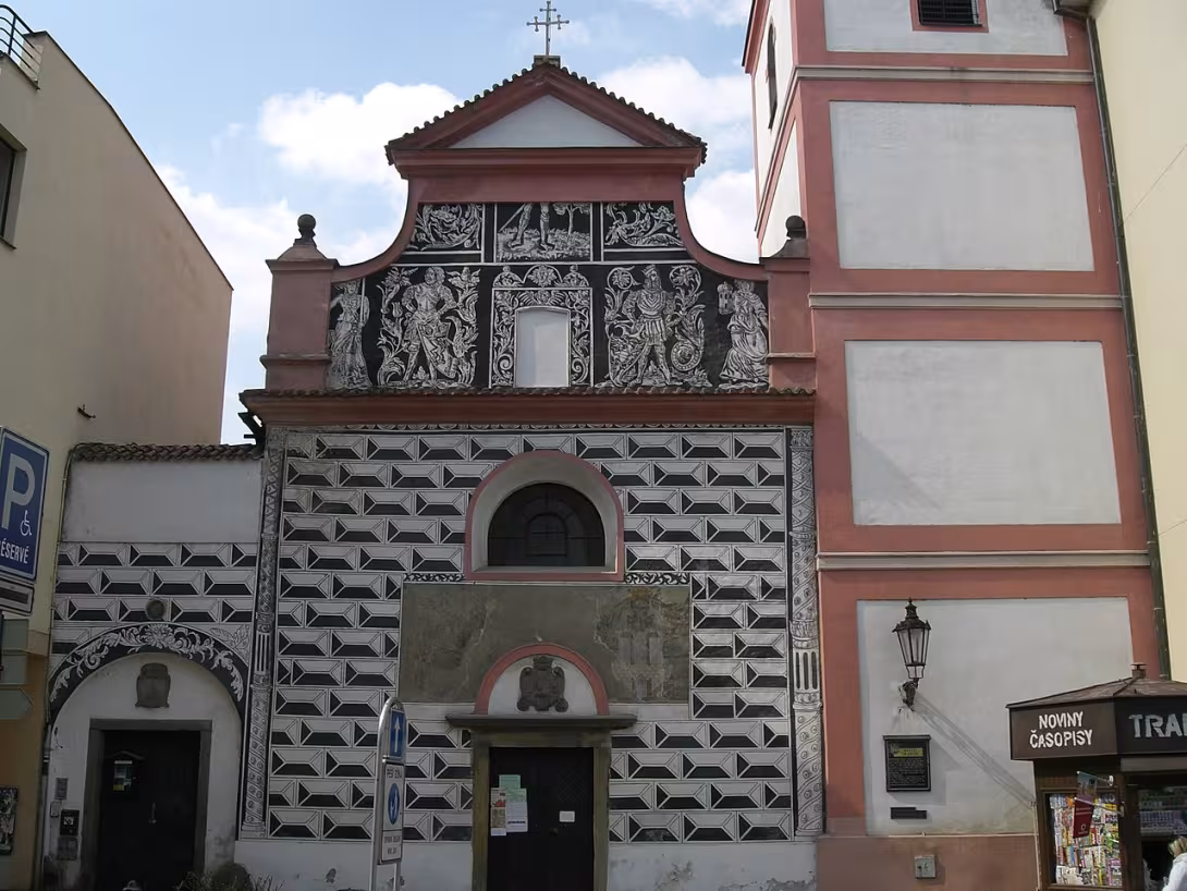 Dnešní pohled – Kostel Povýšení svatého Kříže (Vnitřní Město)
