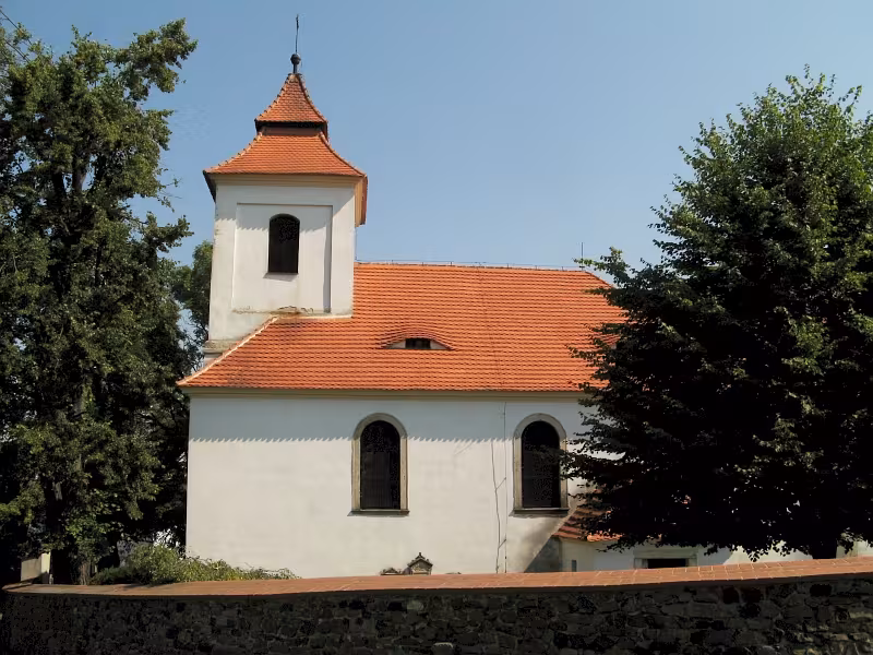 Dnešní pohled – Kostel Všech svatých (Arnultovice)