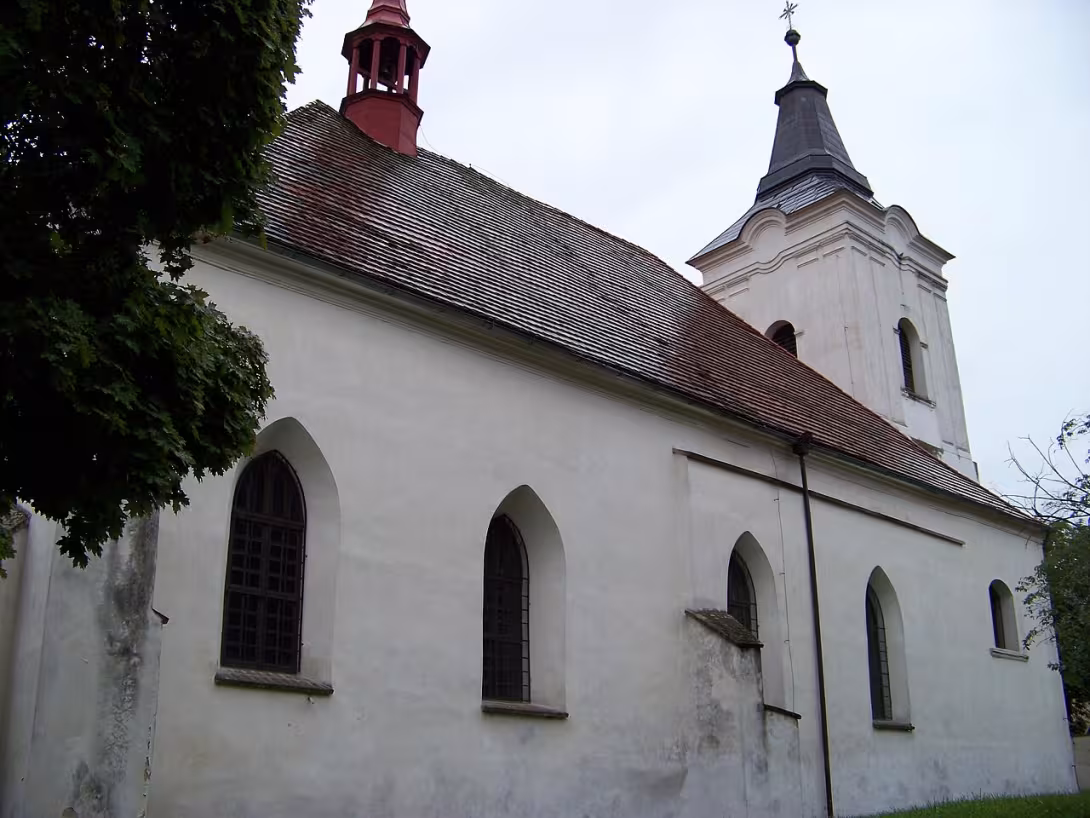 Dnešní pohled – Kostel Všech svatých (Volyně)