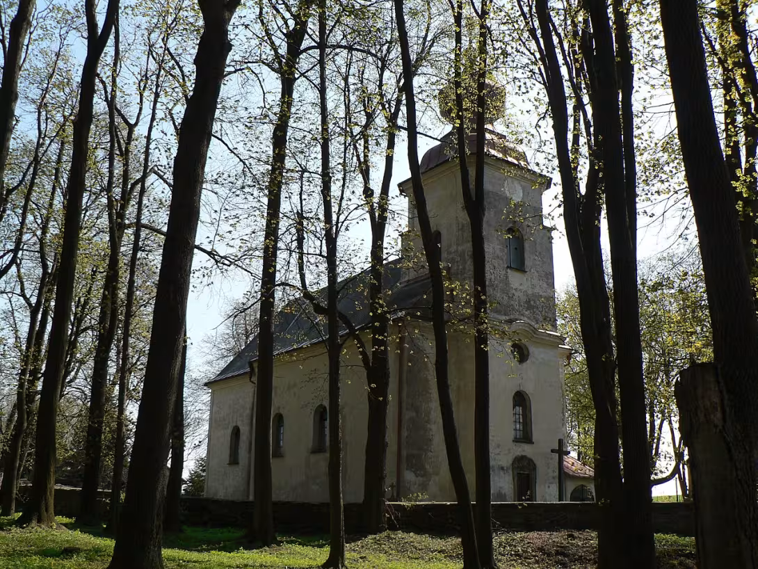 Dnešní pohled – Kostel svaté Kateřiny (Stránské)