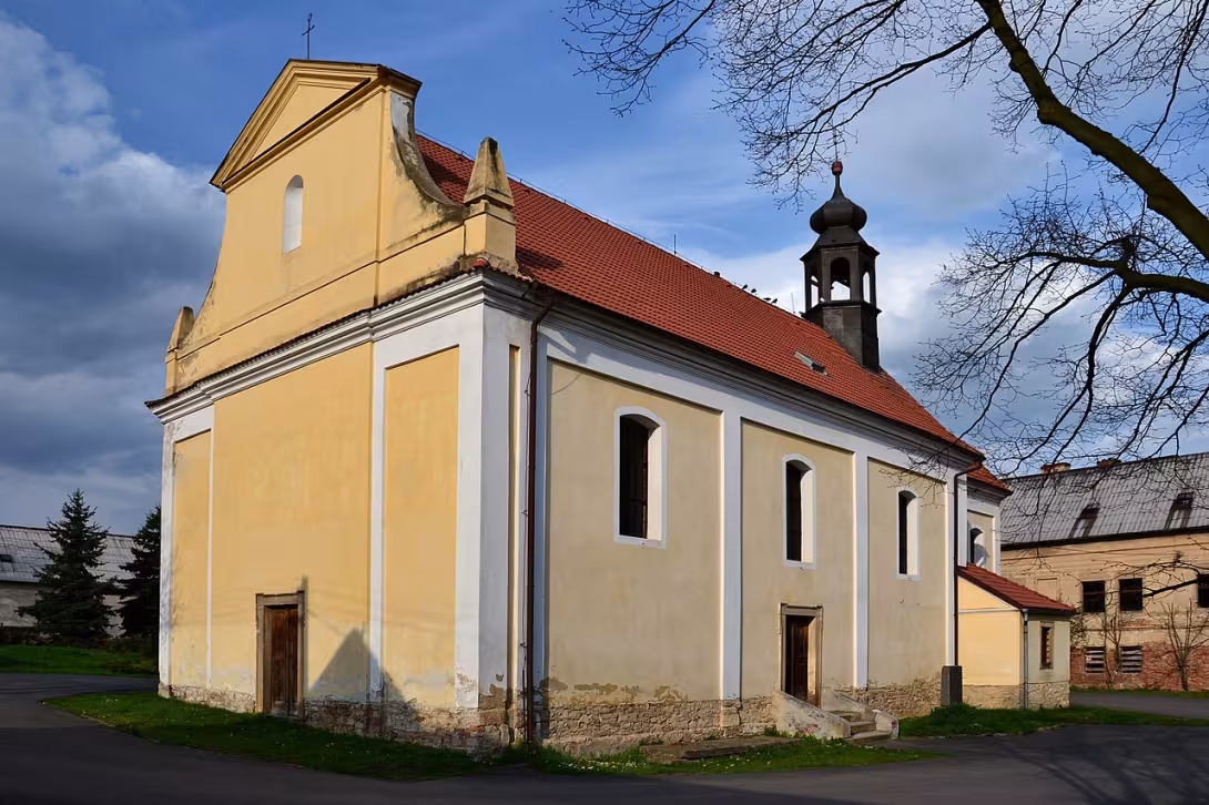 Dnešní pohled – Kostel svatého Bartoloměje (Bílence)