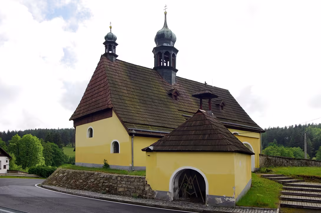 Dnešní pohled – Kostel svatého Erharda