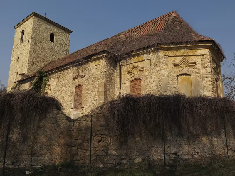 Dnešní pohled – Kostel svatého Jiří (Malešov)