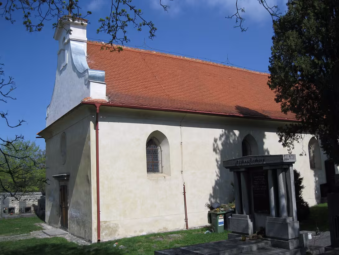 Dnešní pohled – Kostel svatého Jiří (Libušín)