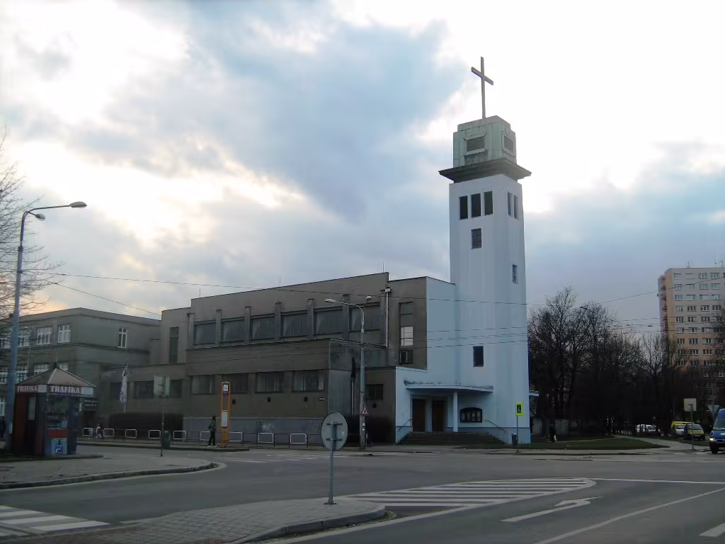 Dnešní pohled – Kostel svatého Josefa (Moravská Ostrava)