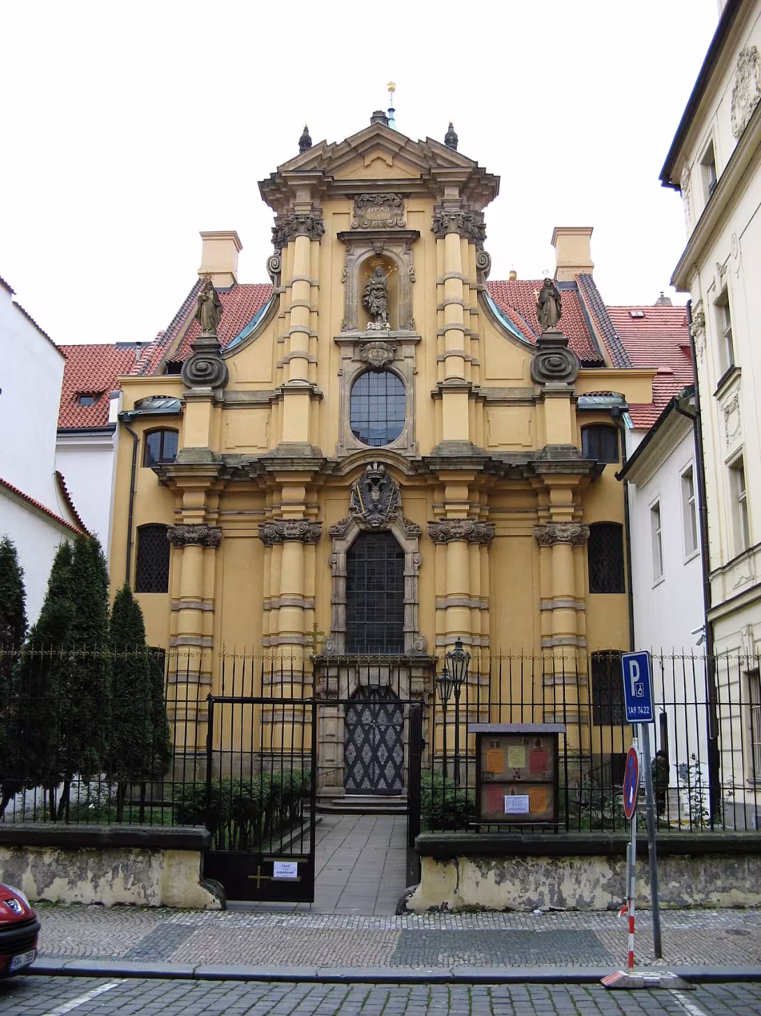 Dnešní pohled – Kostel svatého Josefa (Praha)