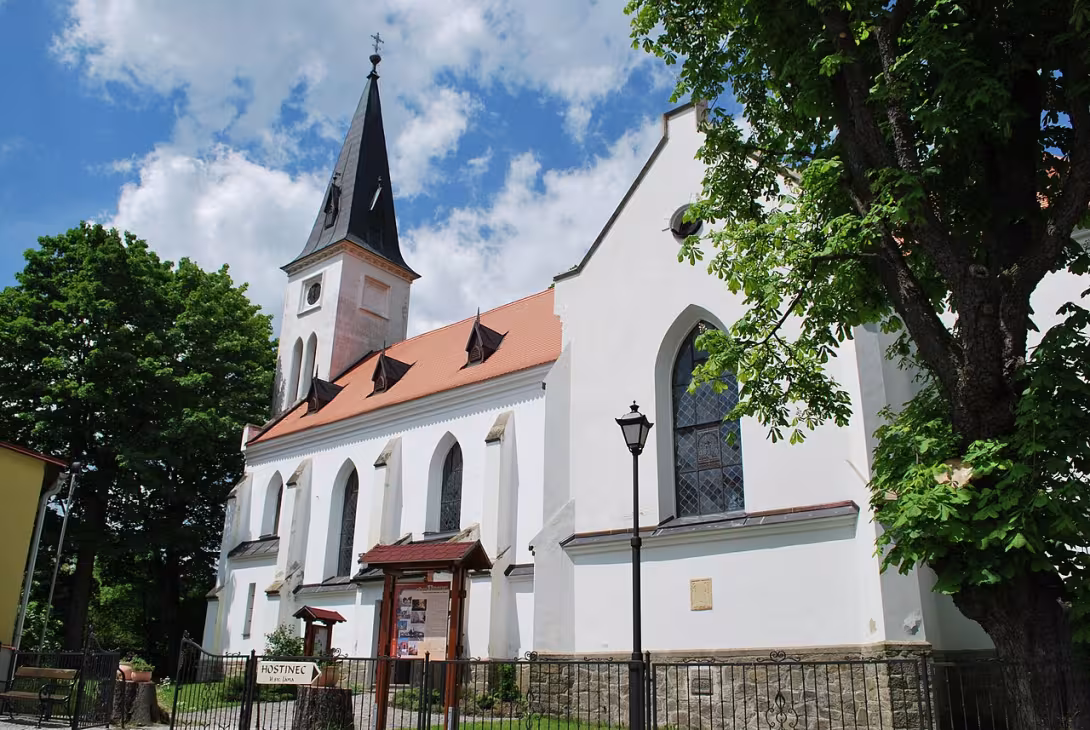 Dnešní pohled – Kostel svatého Mikuláše ve Vacově
