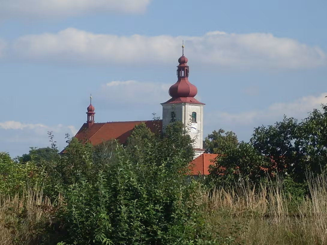 Dnešní pohled – Kostel svatého Petra a Pavla (Podbořany)