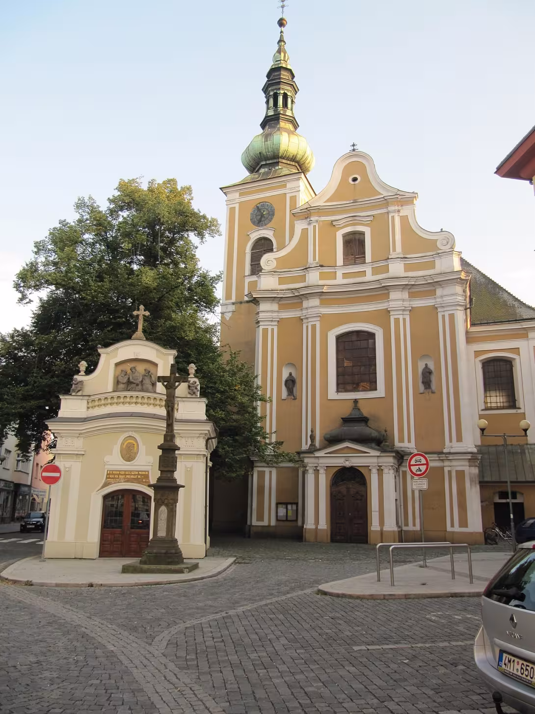 Dnešní pohled – Kostel svatého Vavřince (Přerov I-Město)