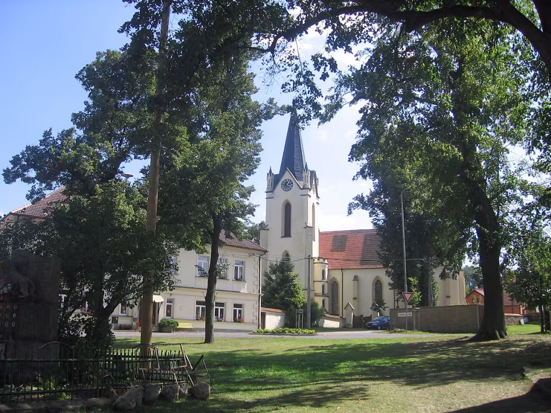 Dnešní pohled – Kostel svatého Vavřince (Vrčeň)