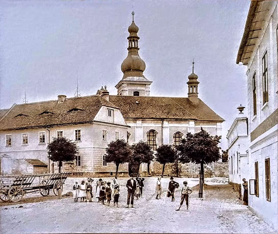 Dnešní pohled – Kostel svatého Václava (Březno)