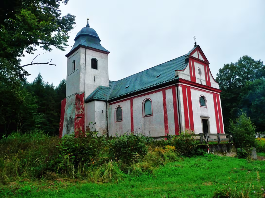 Dnešní pohled – Kostel svatého Víta (Horní Paseka)