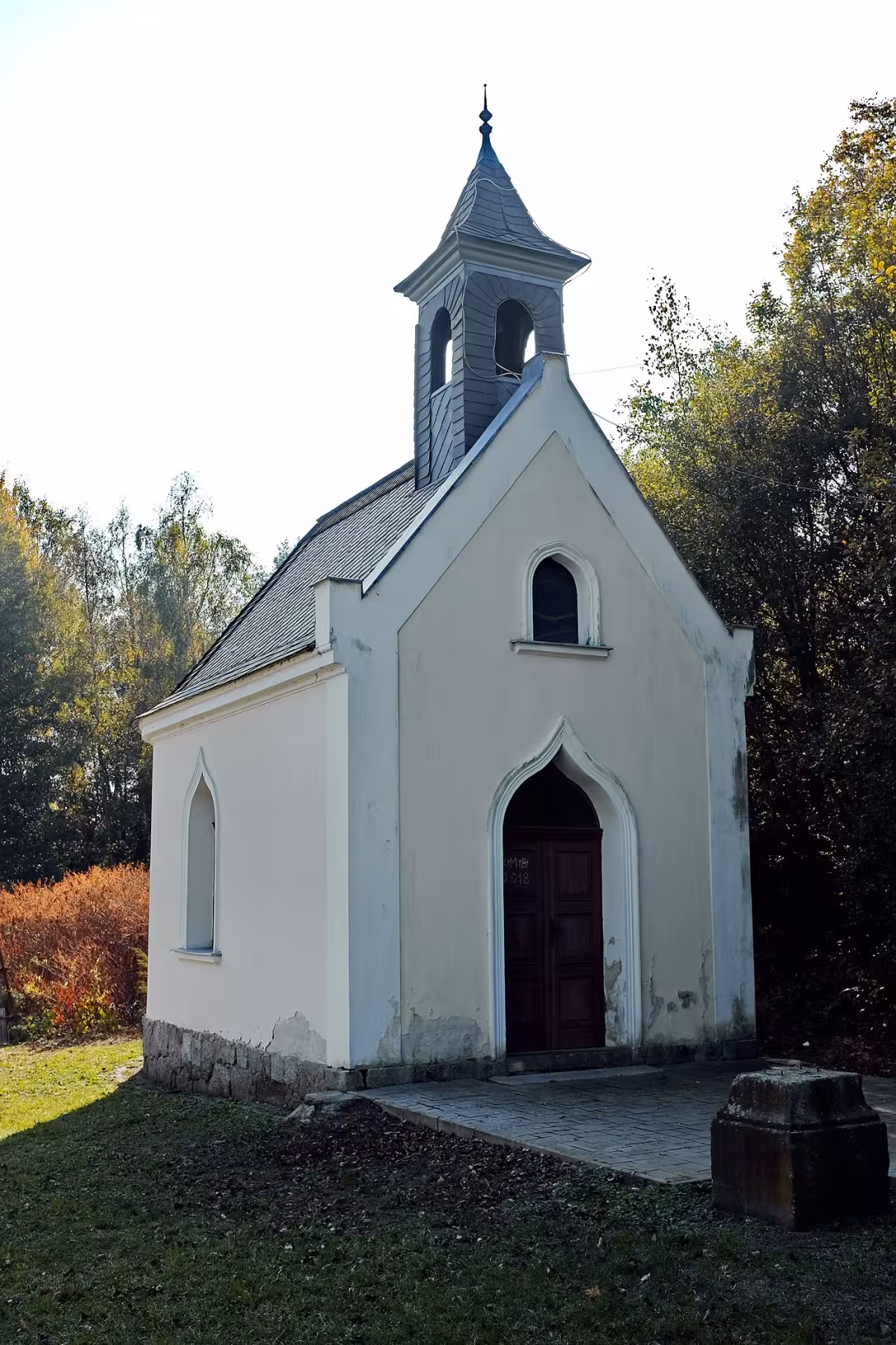 Dnešní pohled – kaple (Mírová)