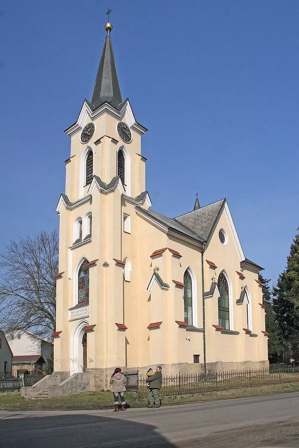 Dnešní pohled – kaple Navštívení Panny Marie (Žďár)