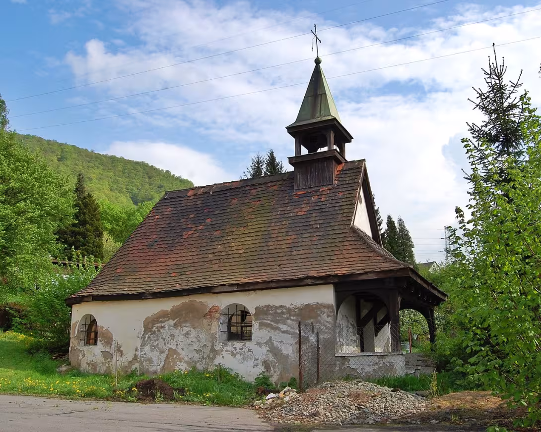 Dnešní pohled – kaple Povýšení svatého Kříže v Brné
