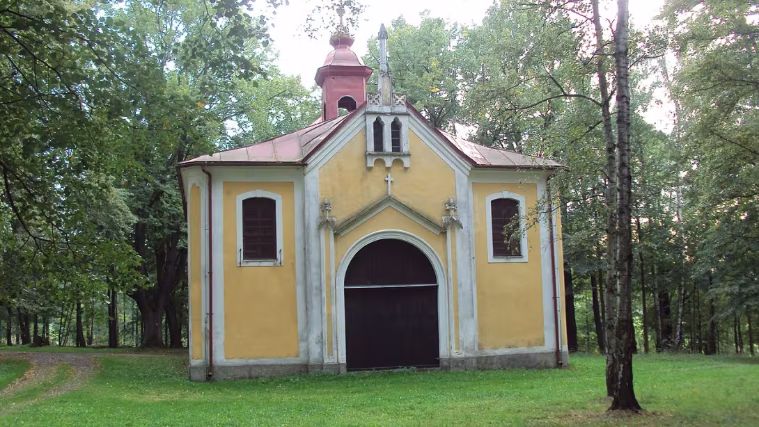 Dnešní pohled – kaple svaté Anny (Lobendava)