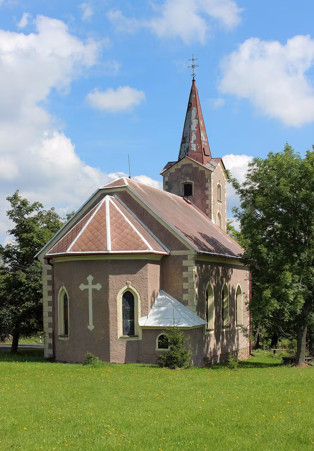 Dnešní pohled – kaple svaté Terezie