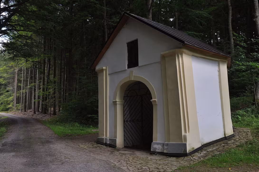 Dnešní pohled – kaple svatého Jana Křtitele (Křemešník)